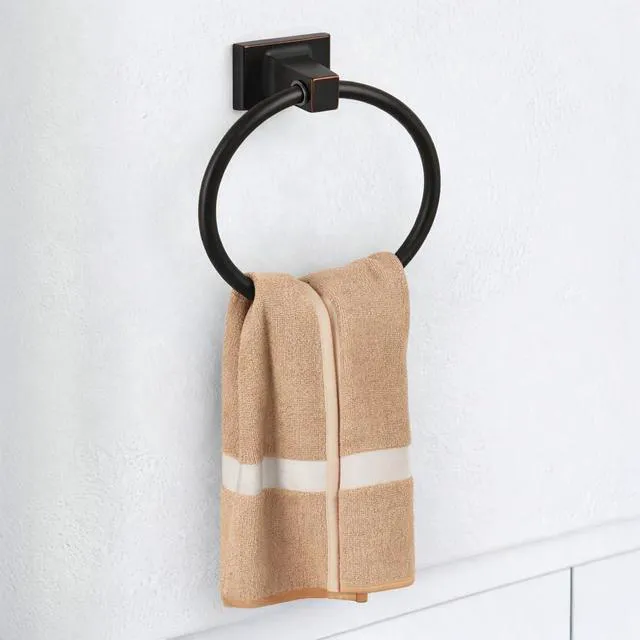 Alt view image 4 of 7 - 539239 Millbridge Classic Towel Ring for Bathroom Oil Rubbed Bronze