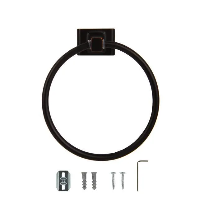 Alt view image 6 of 7 - 539239 Millbridge Classic Towel Ring for Bathroom Oil Rubbed Bronze
