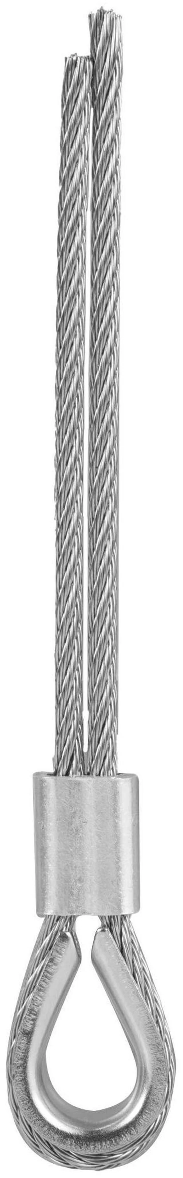 Alt view image 6 of 7 - 1/16" Stainless Steel 304 Cable Wire Rope 100FT and Aluminum Sleeve Thimble | 7x7 Strand Core Aircraft Grade Cable Wire Rope Marine with 50 Pieces Aluminum Sleeves and 12 Pieces Thimbles