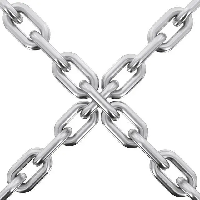 Alt view image 3 of 7 - 2 Pcs 5/32 x 23 Inch Link Chain 304 Stainless Steel Coil Chain, 4mm | for Transport Tie Down Binder Chain Pulling Towing Hanging, Home, Camping, Pet Towing