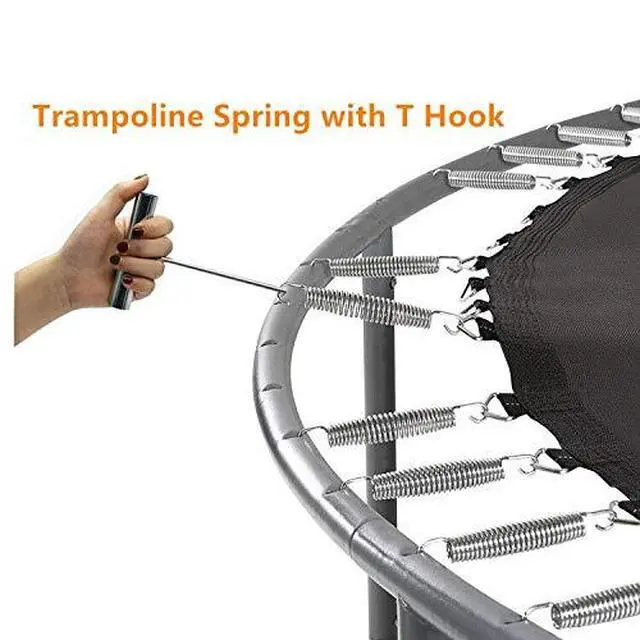 Alt view image 3 of 7 - 5.5 Inch Trampoline Springs Heavy Duty Stainless Steel ReplacementSpring, Set of 16