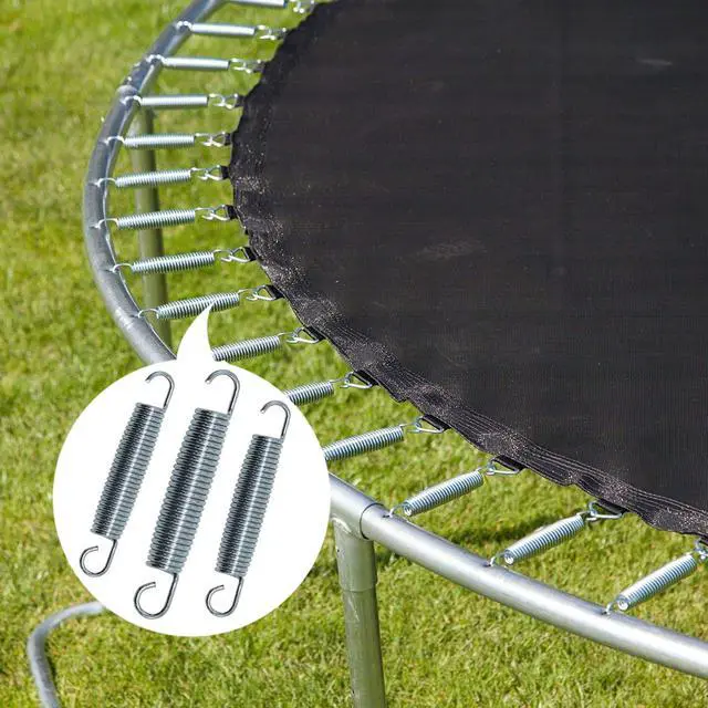 Alt view image 5 of 7 - 5.5 Inch Trampoline Springs Heavy Duty Stainless Steel ReplacementSpring, Set of 16