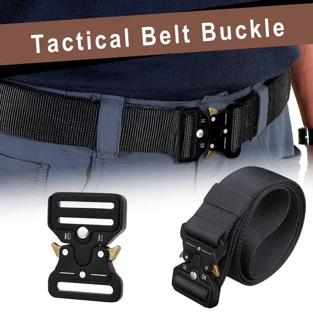 Alt view image 7 of 7 - 1 Inch Tactical Buckle for Paracord Bracelets, Metal Tactical Paracord Buckle Hardware for Tactical Vest, Dog Collar, Backpack Strap Clip Replacement Accessories