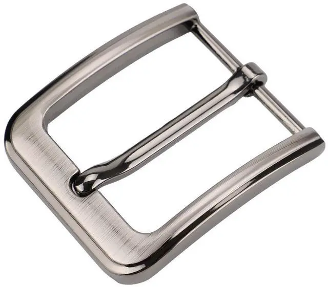 Main image of 1.5 Inches (38-40 mm) Belt Buckle Single Prong Square Replacement Buckle for Men Women Belt (Grey07)