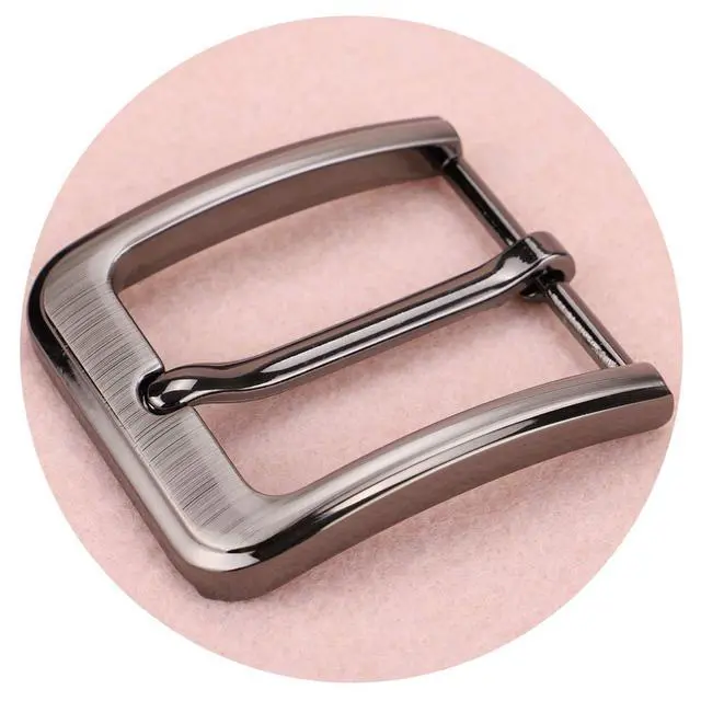 Alt view image 2 of 7 - 1.5 Inches (38-40 mm) Belt Buckle Single Prong Square Replacement Buckle for Men Women Belt (Grey07)