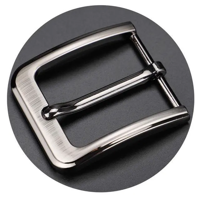 Alt view image 6 of 7 - 1.5 Inches (38-40 mm) Belt Buckle Single Prong Square Replacement Buckle for Men Women Belt (Grey07)
