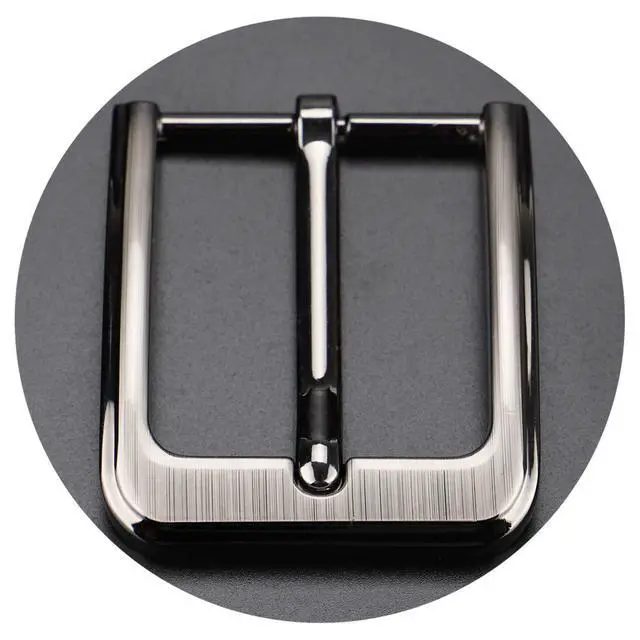 Alt view image 7 of 7 - 1.5 Inches (38-40 mm) Belt Buckle Single Prong Square Replacement Buckle for Men Women Belt (Grey07)