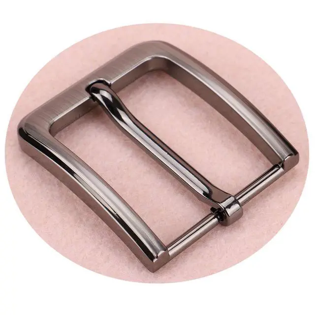 Alt view image 3 of 7 - 1.5 Inches (38-40 mm) Belt Buckle Single Prong Square Replacement Buckle for Men Women Belt (Grey07)