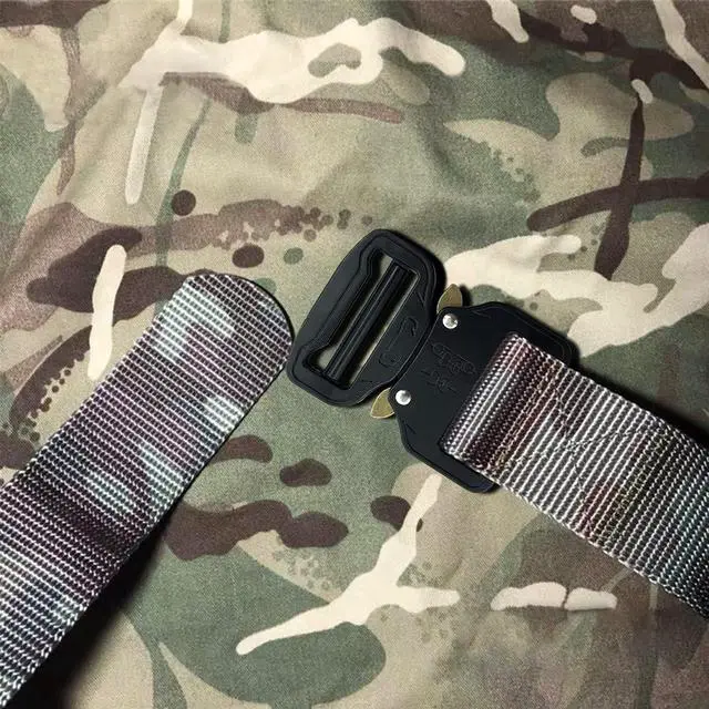 Alt view image 4 of 7 - Metal Buckle Dual Adjustable Tactical Belt Buckle,2inch50mm Heavy Duty Belt Buckle