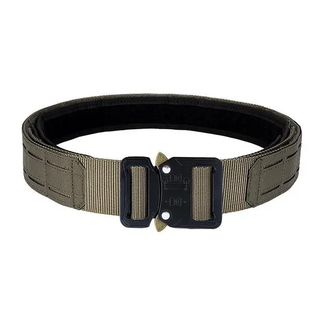 Alt view image 7 of 7 - Metal Buckle Dual Adjustable Tactical Belt Buckle,2inch50mm Heavy Duty Belt Buckle