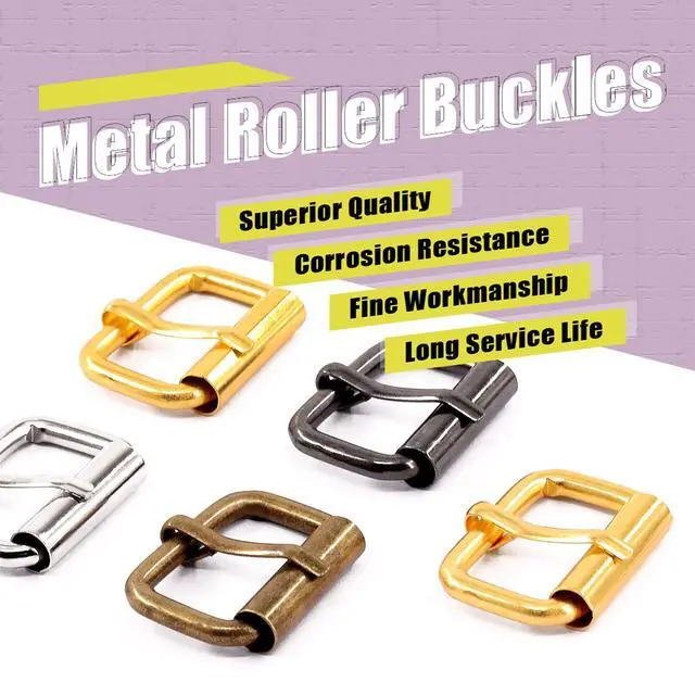 Alt view image 5 of 6 - S1175 60Pcs Heavy Duty 1 Inch / 25mm Bronze Multi-Purpose Metal Roller Buckles Metal Rings for Belts Hardware Bags Ring Hand DIY Accessories Keychains Belts and Dog Leash