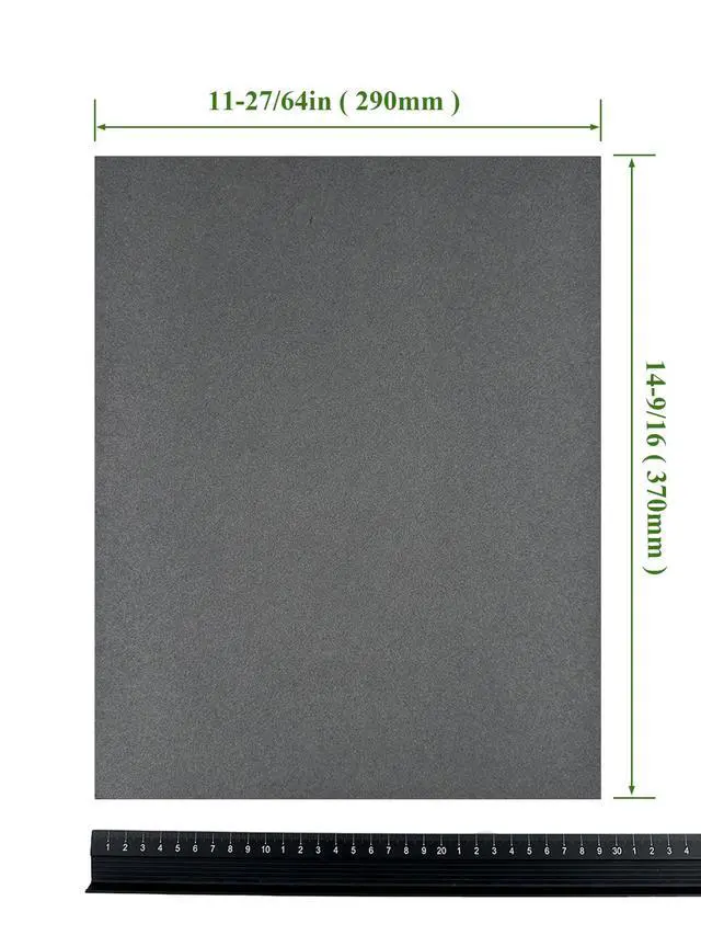 Alt view image 3 of 6 - 3PCS 0.8MM 1MM 1.2MM Non-Asbestos Gasket Material Paper Sheet | High-Temp Oil-Resistant DIY Rebuild Sealing Gasket Making for Gasoline Diesel Small Engine Lawnmower Generator