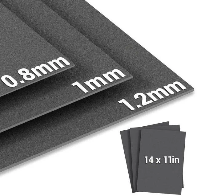 Main image of Non-Asbestos Gasket Material 3Pcs 14 x11 inch high Temperature Gasket | Thickness 0.8mm/1mm/1.2mm,Applicable DIY,Lawn Mower,Engine,Gasoline Diesel Oil Rebuild Sealing