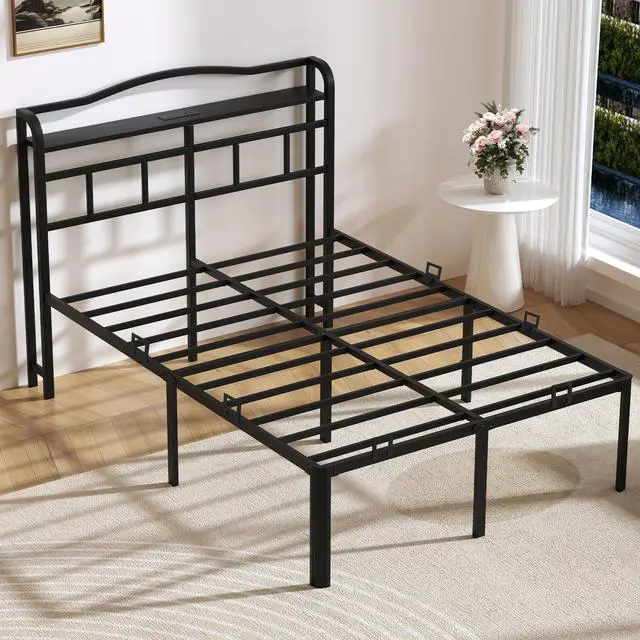Alt view image 7 of 7 - Adjustable Non Slip Mattress Gaskets for Metal Bed Frame, 6 Pcs Mattress Holder in Place Gripper, Anti-Slip Baffle Retainer Bar, Keep Mattress from Sliding, Black