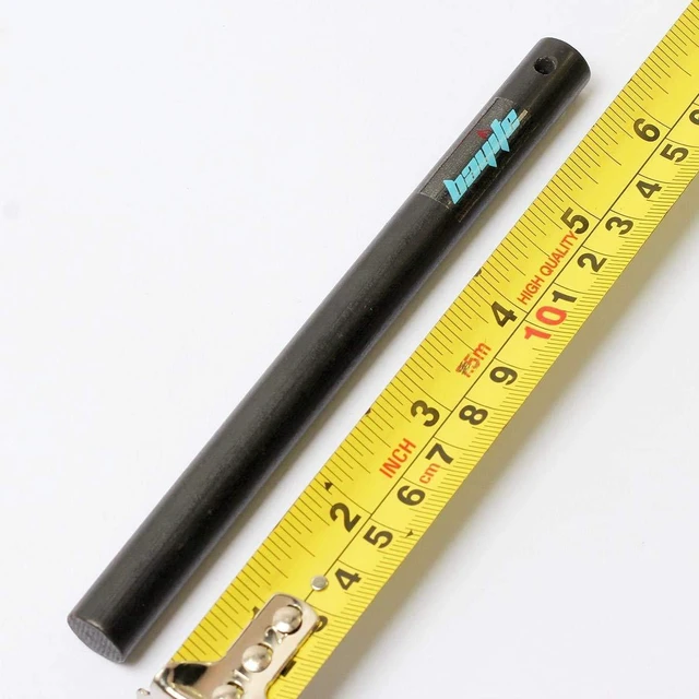 Alt view image 2 of 6 - 1/2 Inch X 6 Inch Large Ferro Rods Ferrocerium Rod Drilled Survival Fire Starter Flint Steel with Toggle Lanyard Hole for Camping Emergency