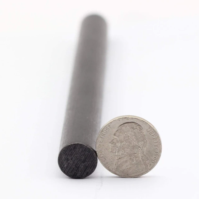 Alt view image 3 of 6 - 1/2 Inch X 6 Inch Large Ferro Rods Ferrocerium Rod Drilled Survival Fire Starter Flint Steel with Toggle Lanyard Hole for Camping Emergency