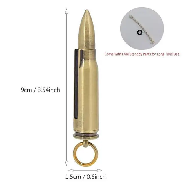Alt view image 3 of 7 - Matchstick Fire Starter, Fire Starter Flint Match Lighter Keychain Outdoor Camping Emergency Survival Gear, Best Gift for Outdoor Sports Enthusiasts