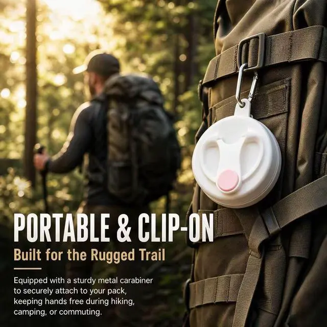 Alt view image 6 of 7 - 20oz Collapsible Cup with Lid Portable Collapsible Coffee Cup BPA-Free Collapsible Cups for Traveling Camping Hiking Picnic
