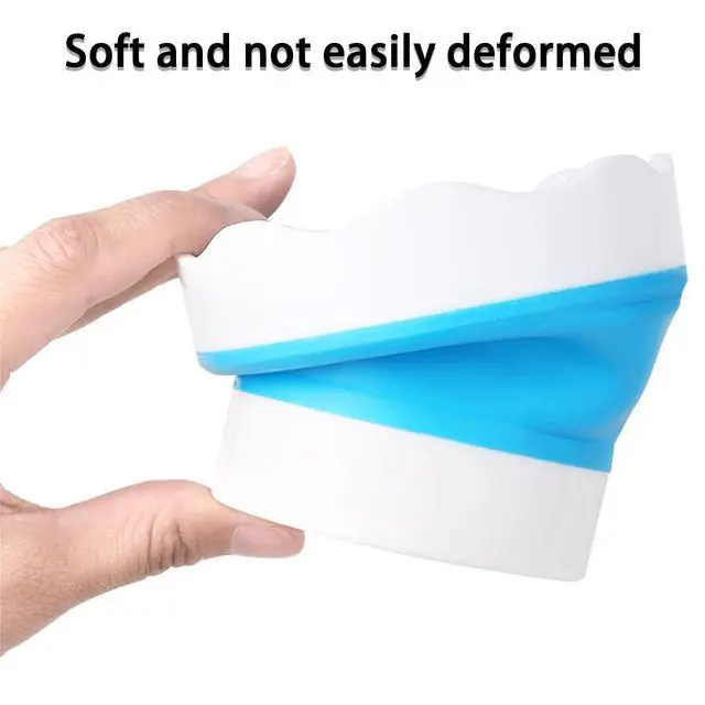 Alt view image 3 of 7 - 4 PCS Collapsible Paint Brush Washer Multifunctional Collapsible Bucket Foldable Water Cup Portable Silicone Washing Bucket Brush Holder Mini Foldable Washing Buckets for Watercolor Oil Painting