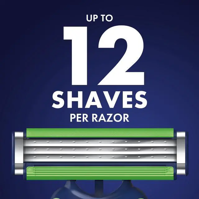 Alt view image 5 of 7 - Sensor3 Sensitive Men's Disposable Razor, 4 Razors
