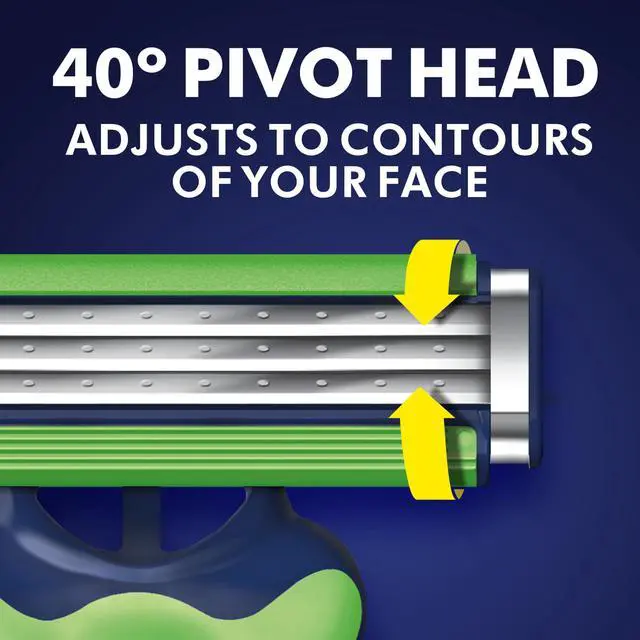 Alt view image 6 of 7 - Sensor3 Sensitive Men's Disposable Razor, 4 Razors