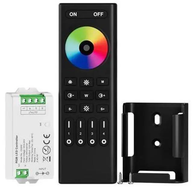 Main image of RF 2.4GHz Wireless Remote RC03RFB & C03RF Tuya Controller Kit 4 Zones Group Control PWM 5050SMD FCOB COB RGB (+ R G B) 4pin LED Strip DC5V DC12V DC24V