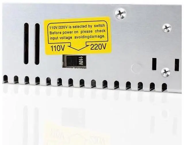 Alt view image 6 of 6 - 12V 30A Switching Power Supply, 110-240 Volt AC to DC 360W Universal Regulated Switching Transformer Adapter Driver for 3D Printer, CCTV, Radio, LED Strip Lights,Computer Project