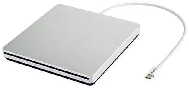 Main image of USB-C Superdrive External DVD/CD Reader and DVD/CD Burner for Apple-MacBook Air/Pro/iMac/Mini/MacBook Pro/ASUS/ASUS/DELL Latitude with USB-C Port Plug and Play(Silver)
