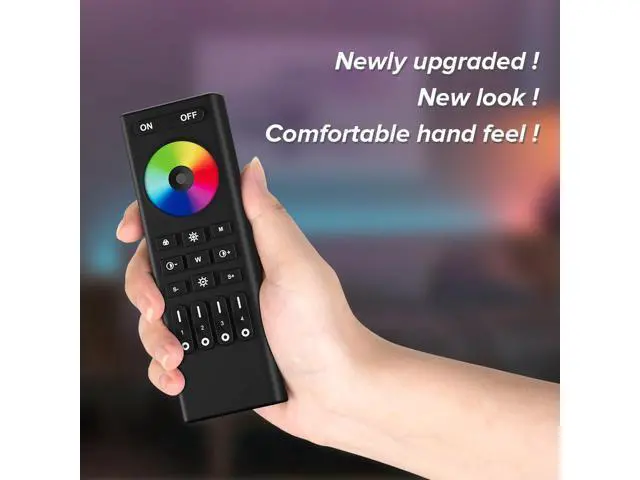 Alt view image 7 of 7 - 2.4GHz Wireless RF Remote RC03RFB &3PCS C04RF Tuya Controller Kit 4 Zones Group Control 5050SMD FCOB COB PWM RGBW (+ R G B W) 5pin LED Strip DC5V DC12V DC24V