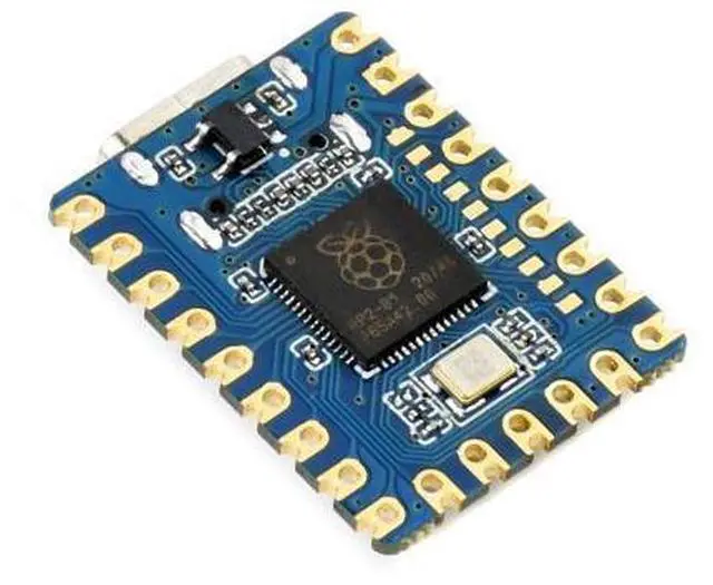 Alt view image 6 of 7 - RP2040-Zero High-Performance Pico-Like MCU Board Based On Raspberry Pi Microcontroller RP2040 Castellated Module Allows Soldering Direct to Carrier Boards-3pcs