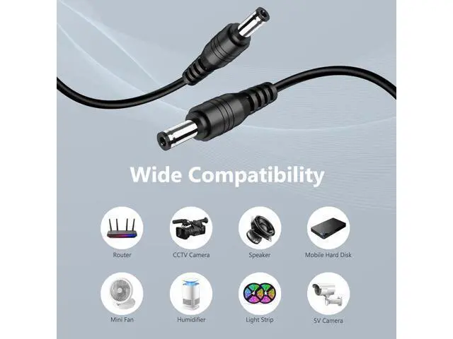 Alt view image 5 of 7 - 5V 2A AC Adapter, 5V 2A Power Supply Adapter, 5V 2A LED Power Supply 100V-240V AC Power Adapter Wall Charger for TV Box, Camera, Speaker,Router & More DC 5V Devices