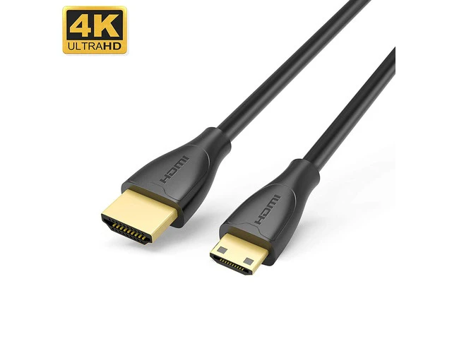 Alt view image 7 of 7 - Mini HDMI to HDMI Cable, 4K HDMI to mini HDMI 2.0 Bidirectional High Speed Adapter, for Graphics Card,HDTV,Tablet,Camera,Sony HDR-XR50,Nikon Z6 Canon EOS RP/EOS R/EOS 7D Mark II/XA40,Nvidia?Shield,6ft