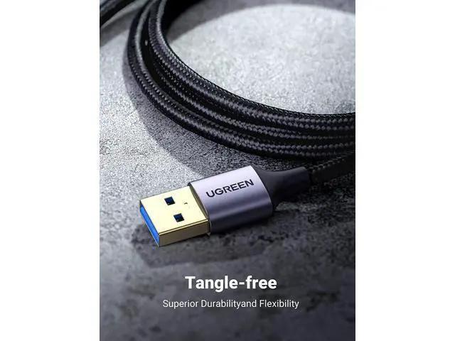 Alt view image 6 of 7 - USB C Cable 3.0 Fast Charging - USB A to USB C Cable 5Gbps Fast Data Transfer Nylon Braided Type C Charger Cord Compatible with Galaxy S21 S20 Note 20 LG V30 G6 iPad Mini 6 PS5 Switch 6FT