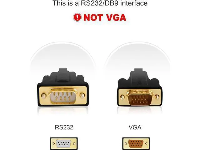 Alt view image 4 of 7 - USB to RS232 Adapter with FTDI Chipset, USB to RS232 Male DB9 Serial Converter for Cashier Register, Modem, Scanner, Industrial Machinery, CNC, Black