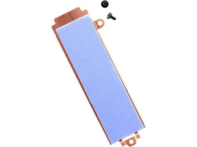 Alt view image 4 of 7 - Slot 2Slot 1 M.2 2280 Heatsink Cover 26X1Y 026X1Y SSD Thermal Shield for Dell Alienware M15 Ryzen Edition R5 m15 R6 Gaming Laptop ET36L000210