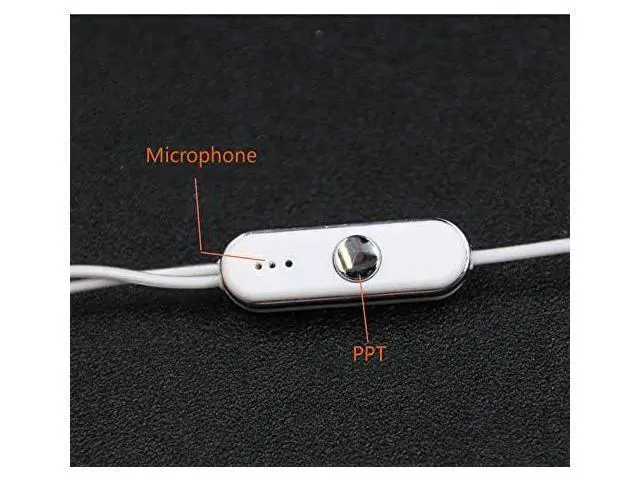 Alt view image 2 of 7 - Earphone Double Earplugs Headset for Baofeng K Head Walkie Talkie BF-888S BF-666S UV-5R BF-H8 Two Way Radio Accessories