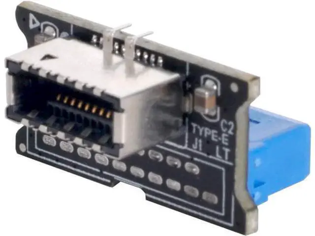 Alt view image 4 of 5 - USB 3.0 20Pin Header Male to USB 3.1 Front Panel Header Cable Adapter for Motherboard USB Header Adapter
