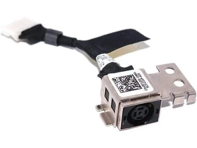Alt view image 2 of 7 - Replacement DC Jack Power Cable Charging Port Harness for Dell Latitude 11 3150 3160 8TJD5 08TJD5 XPS 11 450.02106.1001 450.02106.1001 - OEM