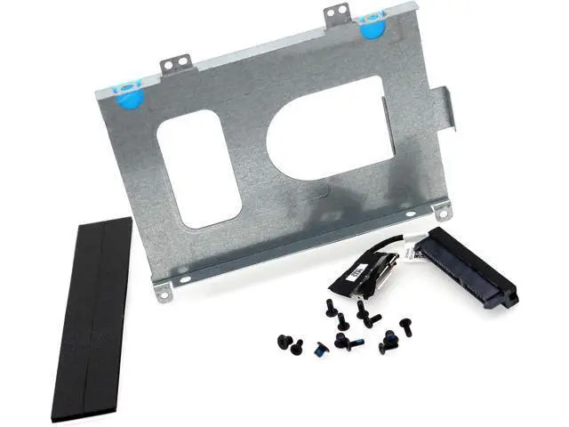 Alt view image 2 of 6 - SATA Hard Drive Cable PCYYV 0PCYYV w/ 2.5" HDD Caddy Bracket 68WXJ 068WXJ Replacement for Dell Alienware M15 R1 ALW15M 2018