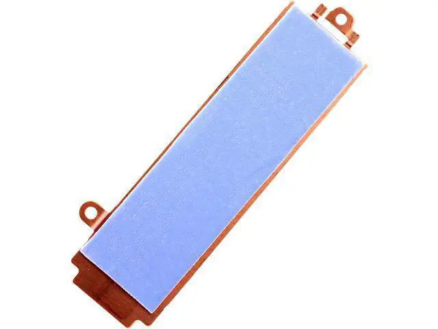 Alt view image 2 of 7 - Slot 2Slot 1 M.2 2280 Heatsink Cover 26X1Y 026X1Y SSD Thermal Shield for Dell Alienware M15 Ryzen Edition R5 m15 R6 Gaming Laptop ET36L000210