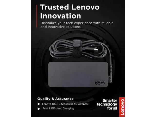 Alt view image 6 of 7 - USB-C 65W AC Adapter (UL) - 65 W - 5 V DC Output