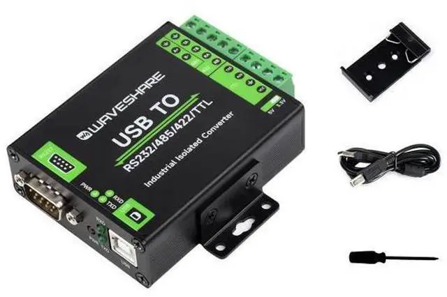 Main image of USB to RS232/485/422/TTL Converter Adopt Original FT232RNL Chip, Industrial Isolated USB Converter with Multiple Protection, Support Multi Communication Interface Conversion and Multi System