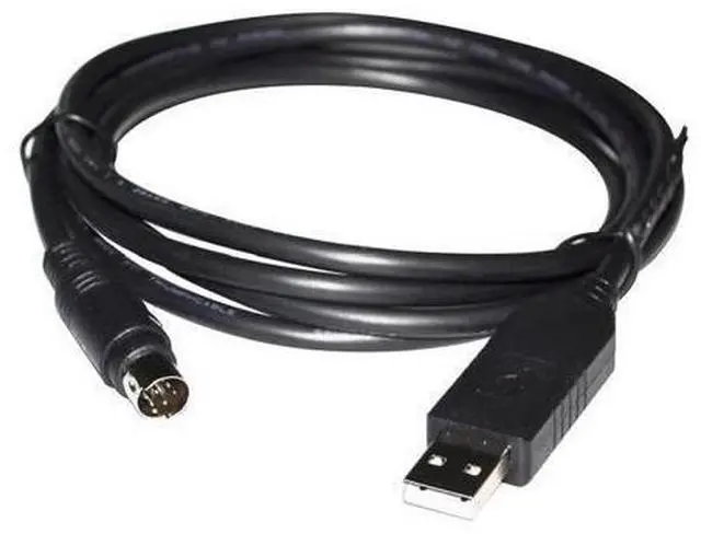 Main image of FTDI USB TO MINI DIN 8P MD8 ADAPTER 1761-CBL-PM02 PLC PROGRAMMING CABLE FOR ALLEN BRADLEY AB MICROLOGIX 1000 1100 1200 1400 1500 3M Length