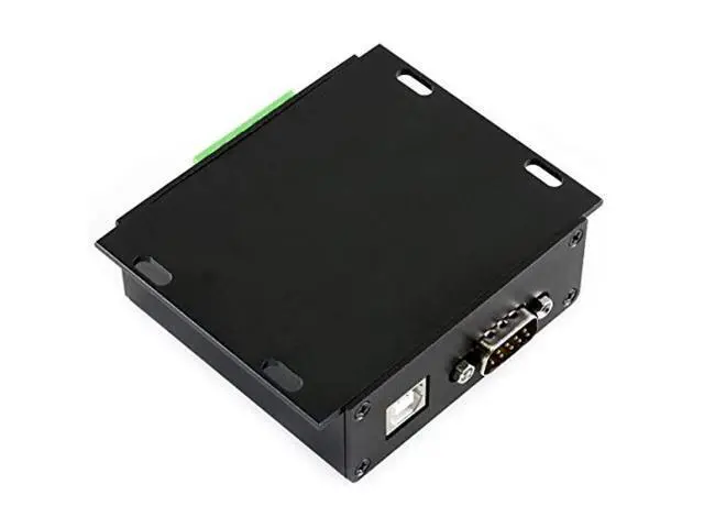 Alt view image 5 of 5 - USB to RS232 / RS485 / TTL (UART) Industrial Isolated Converter with Original FT232RL Inside Aluminium Alloy Enclosure Power/ADI Magnetical Isolation,TVS Diode