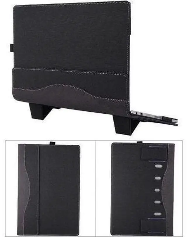 Main image of BONAEVER Case for 15.6 inch Samsung Galaxy Book Flex 15.6 inch NP950QCG / Samsung Galaxy ion 15 NP950QCA 2 in 1 PU Leather Laptop Sleeve Folio Cover with Stand