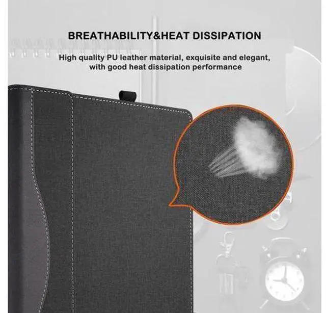 Alt view image 3 of 7 - BONAEVER Case Compatible for Lenovo IdeaPad 3 14 / EliteBook 745 840 G5 G6 840 G5 ZBook 14u / Inspiron 5485 5482 TMP214 Notebook Protective Cover Sleeve