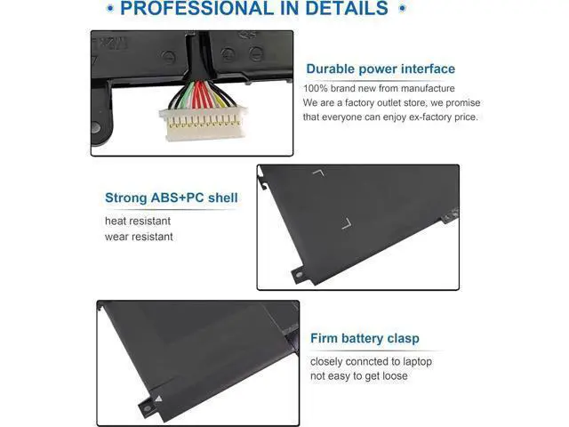 Alt view image 4 of 4 - SU06XL L29184-005 Laptop Battery for HP Spectre X360 Convertible 15-df0xxx 15-df1xxx 15-df0033dx 15-df1033dx 15-df0069nr 15t-df100 15-df1043dx 15-df1043dx 15-df0013dx 15-DF 15T-DF L29048-271 SU06084XL
