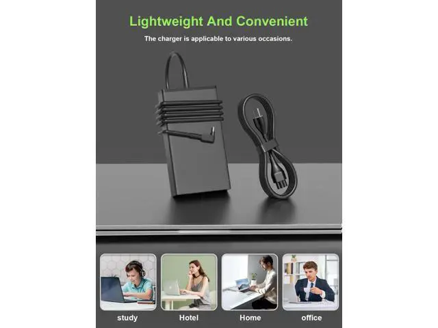 Alt view image 7 of 7 - 135W Charger Compatible with Nitro 5 7 V16 V15 V17 V14 AN515 AN517 AN715 N20C1 Aspire 7 VX 15 ConceptD Laptop C27 Z3 Z24 CA24I2 AIO Desktop AC Adapter