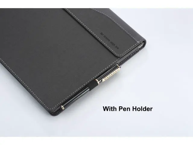 Alt view image 6 of 7 - Protective Case for Lenovo Yoga C930 / Yoga 920 / Yoga 910 13.9 Inch Hard Tablet Case Shell PU Leather Folio Stand Cover for Lenovo Yoga 7 Pro / 6 Pro / Yoga 5 Pro 13.9" Laptop Cover