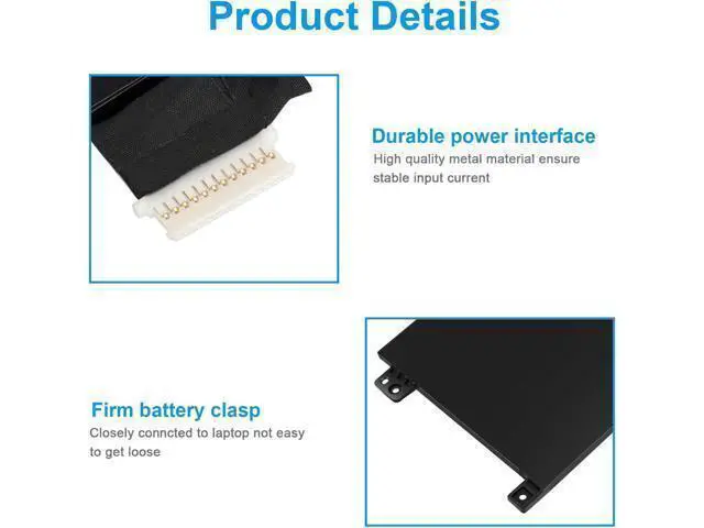 Alt view image 7 of 7 - Futurebatt 1FKCC Laptop Battery Compatible with Dell Latitude 7200 7210 2-in-1 Series T04J T04J001 T04J002 T5H6P 09NTKM 9NTKM 0D9J00 D9J00 0KWWW4 KWWW4